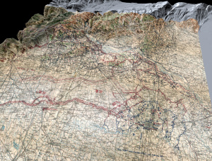Credits: Francesco Ferrarese, GISlab - Sezione di Geografia, DiSSGeA. Archivio di Stato di Firenze