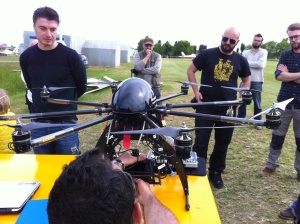 Didattica con droni: campo di volo Pozzonovo