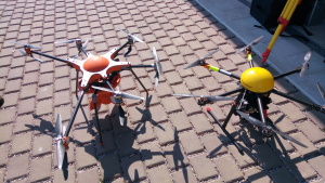 Flotta droni per l'escursione ad Asolo