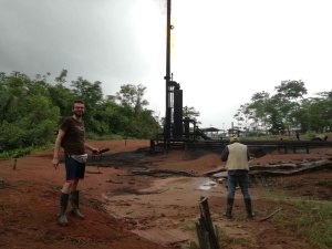 Gas flaring in Amazzonia ecuadoriana. Fieldwork 2018 "Territori delle diversità ecologiche e culturali"